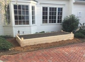 Yard2Kitchen edible garden for Paper Mill Playhouse is complete