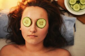 cucumber mask